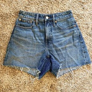 Madewell Denim Curvy Perfect Jean Short